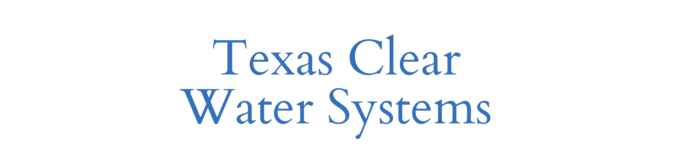 Texas Clear Water Systems